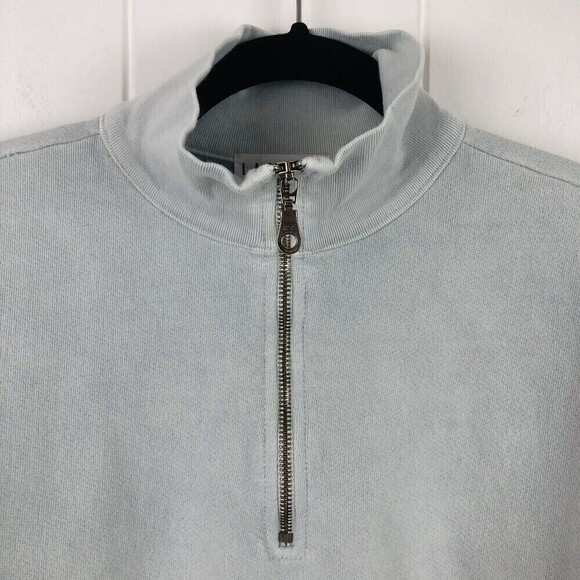 Anthropologie Lacausa Womens Cosmo 3/4 Zip Up Small - Picture 8 of 16